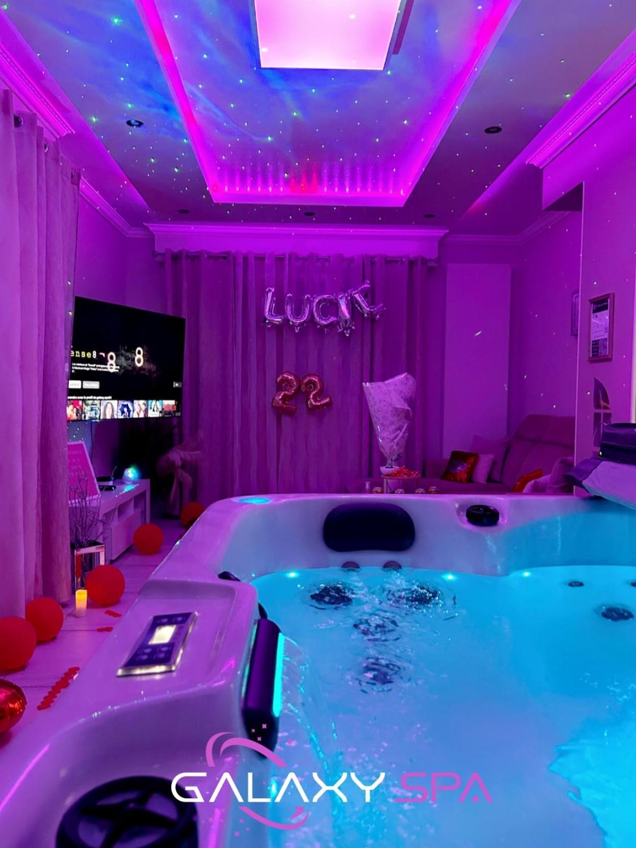 Galaxy Spa - Suite Venus Jacuzzi Et Sauna Privatif Champigneulles Exteriér fotografie