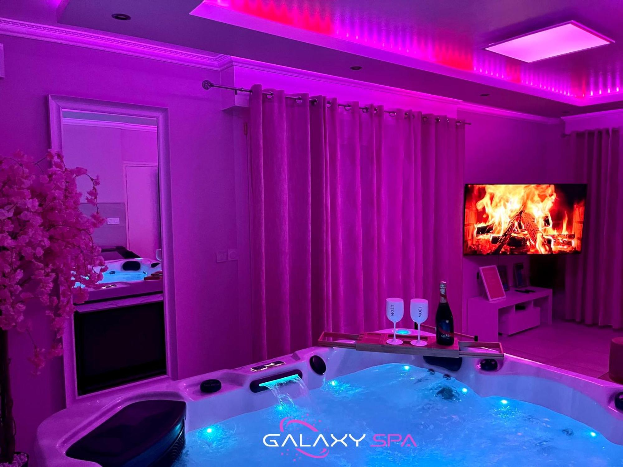 Galaxy Spa - Suite Venus Jacuzzi Et Sauna Privatif Champigneulles Exteriér fotografie