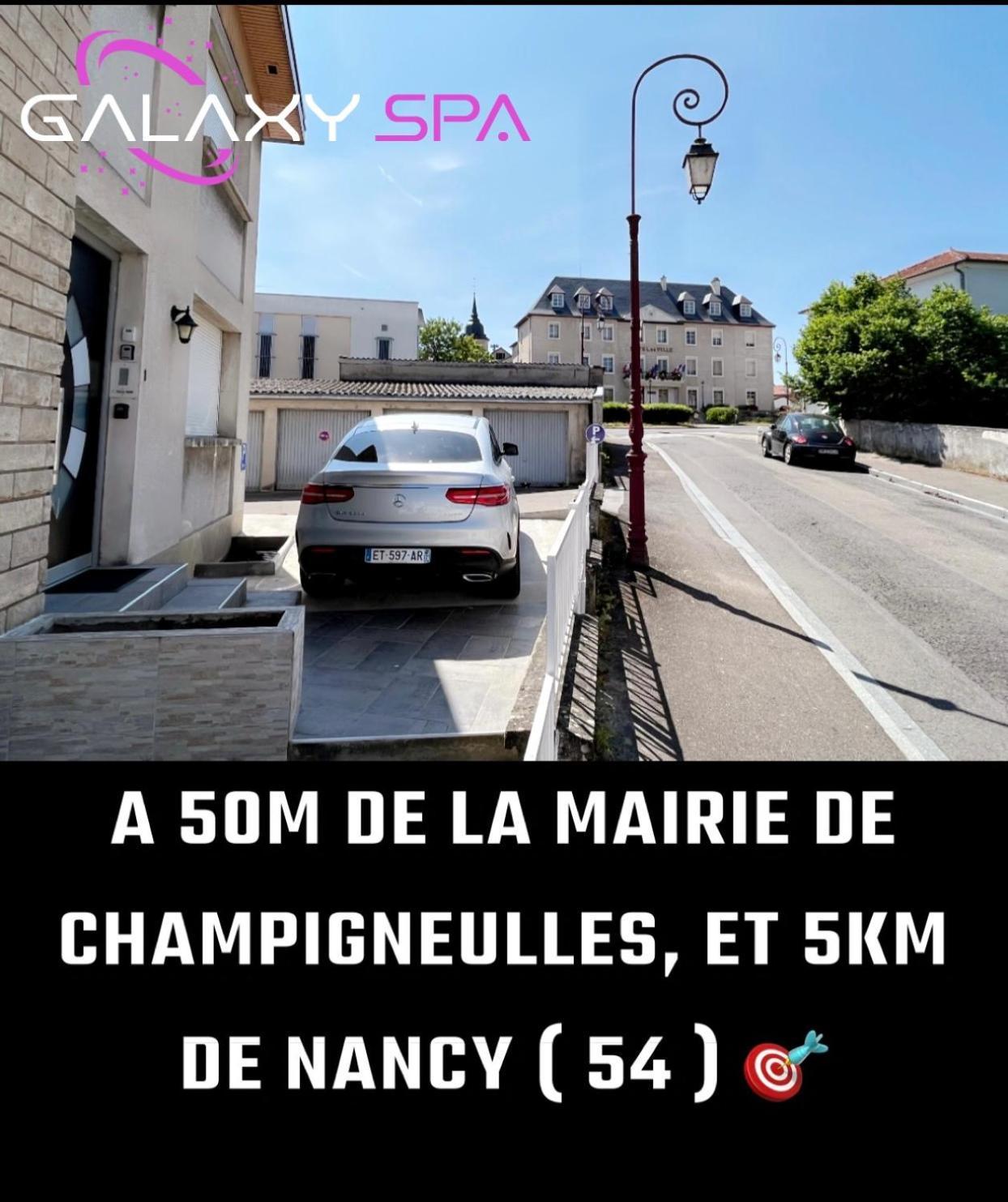 Galaxy Spa - Suite Venus Jacuzzi Et Sauna Privatif Champigneulles Exteriér fotografie
